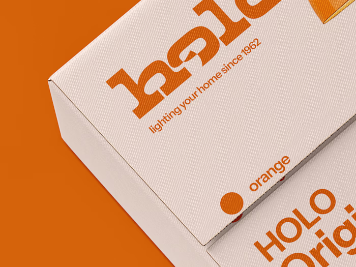 Holo | Retro Lamp Branding