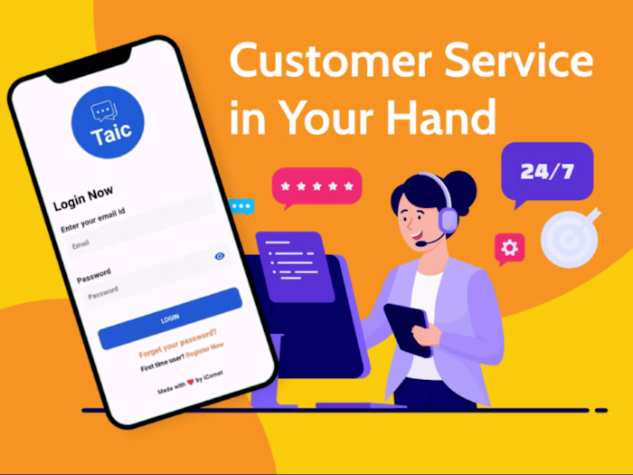 Chat Support App - Android & iOS