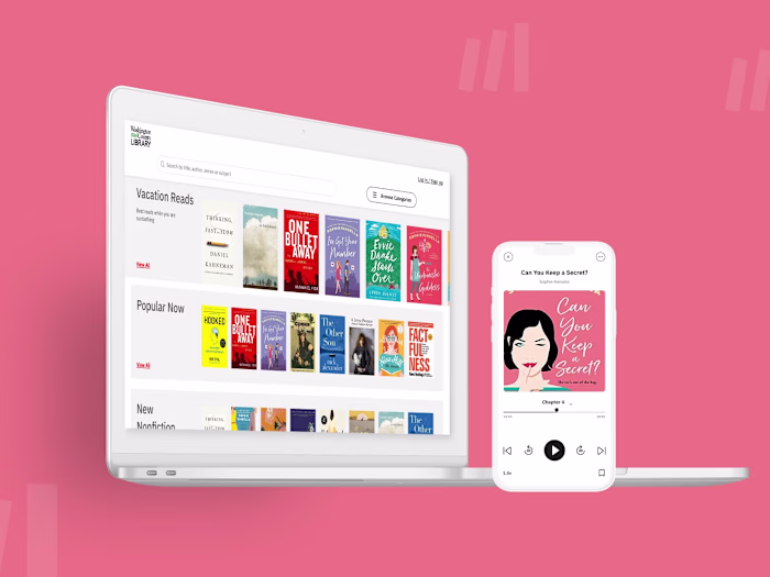 CloudLibrary Patron UI/UX