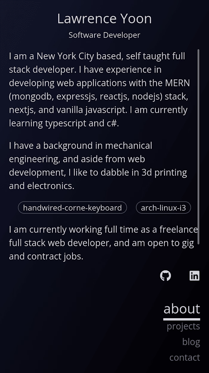 Portfolio Website