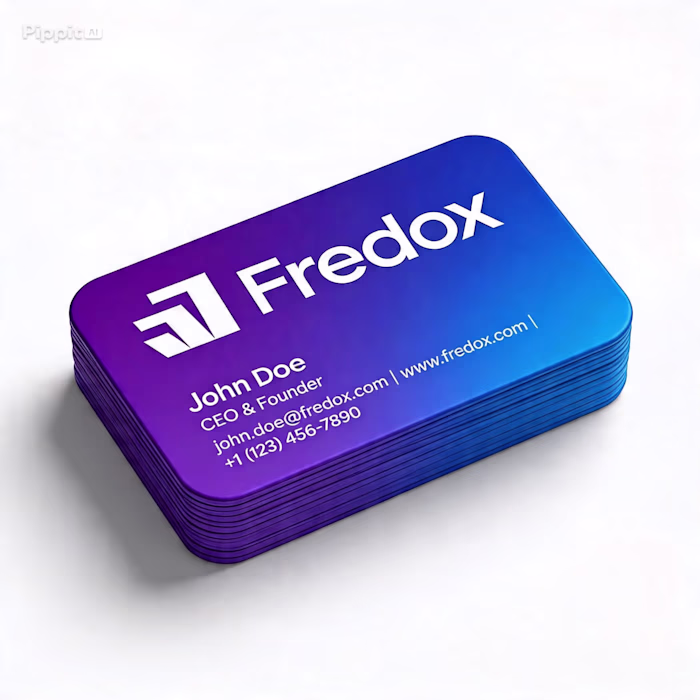 Fredox — Modern Tech Brand
