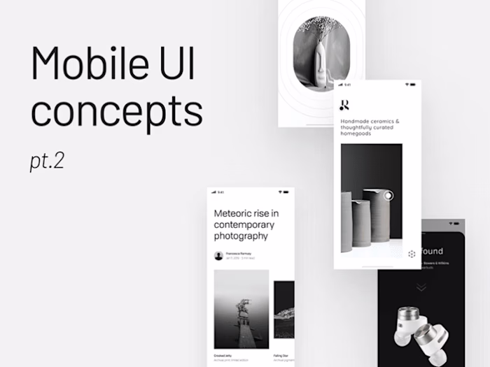 Mobile UI 