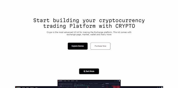 LANDING PAGE FOR STOCK APP