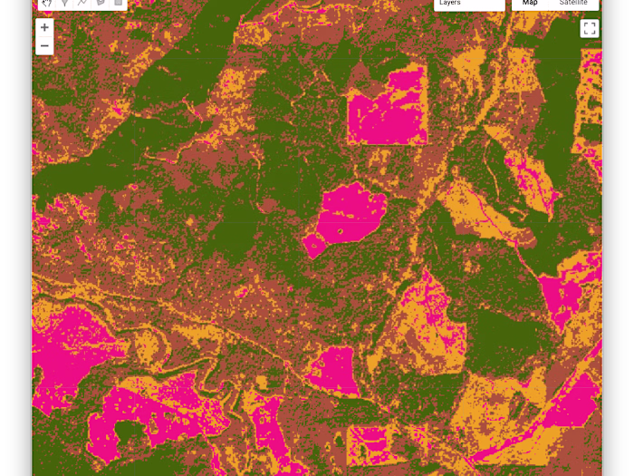 Object Detection and Segmentation through Geo-Spatial data (GE)