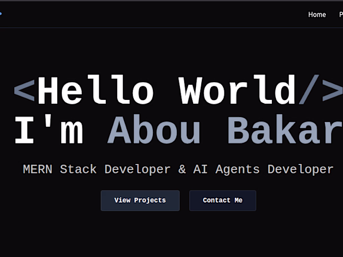 Developer Portfolio