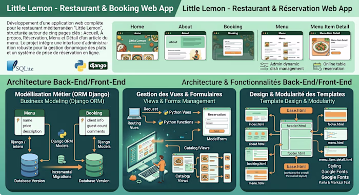 Little Lemon — Restaurant & Booking Web App