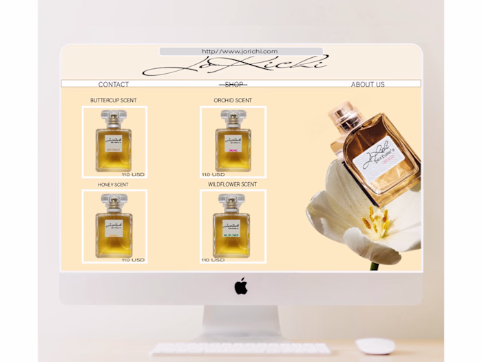Website visual design
