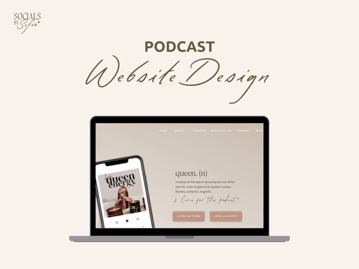 Podcast Web Design