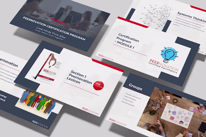 Pitch Deck Design | Corporate Training Presentation
