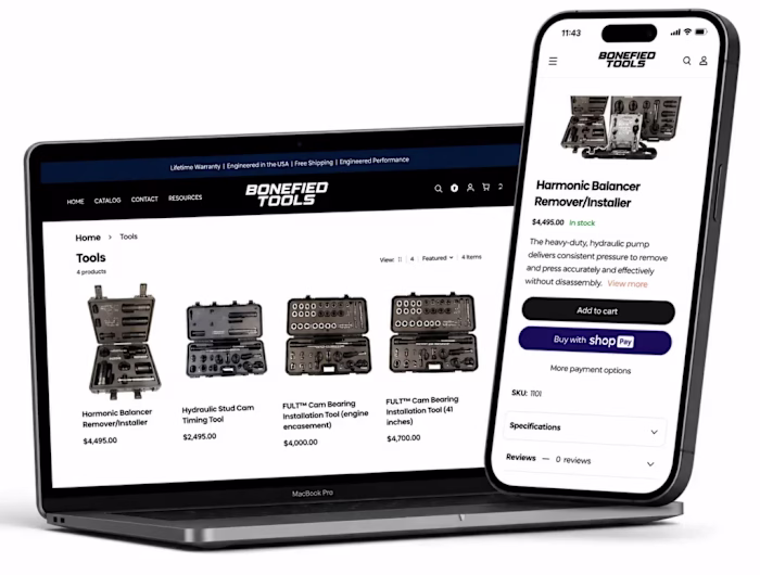 From a limited Wix store to a growth-ready Shopify engine.