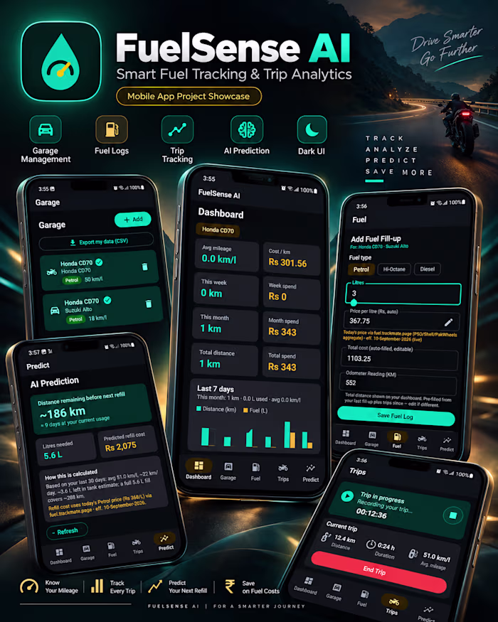 FuelSense AI | Smart Fuel