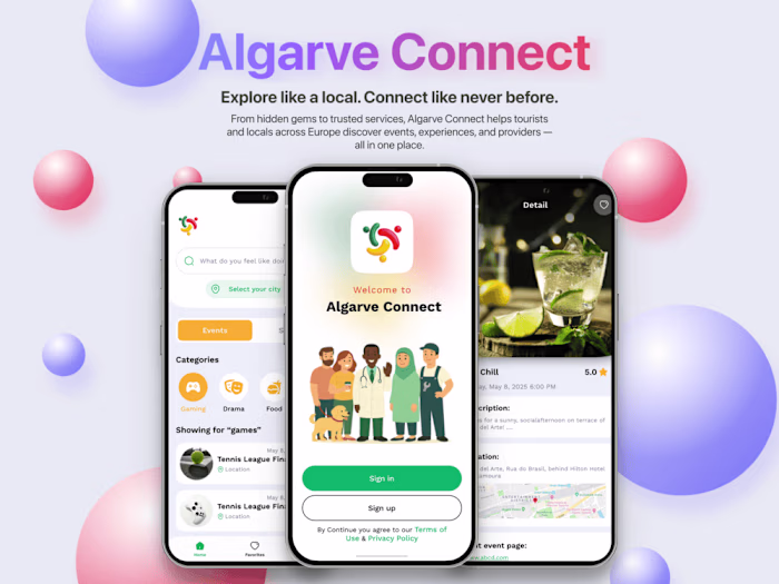 Algarve Connect (Social App)