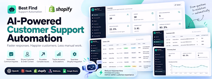 Designed an AI-powered customer support