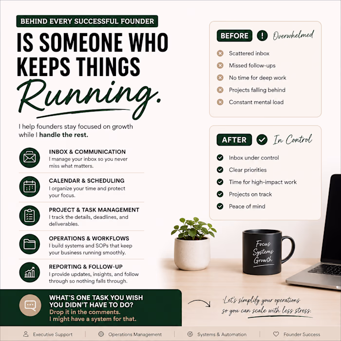 Every founder starts a business