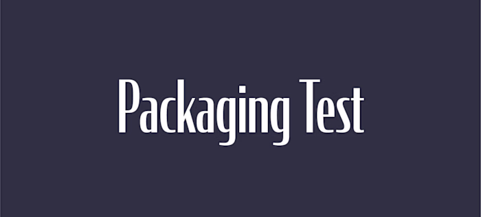 Cold Brew packaging test