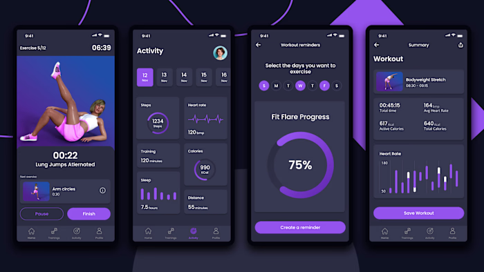 FIT FLARE - Figma App
