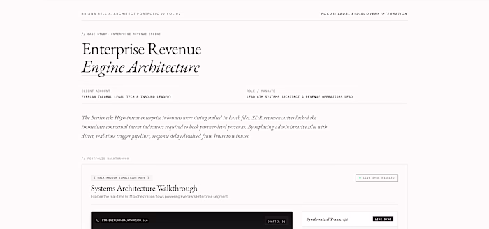 Enterprise Revenue Engine Architecture