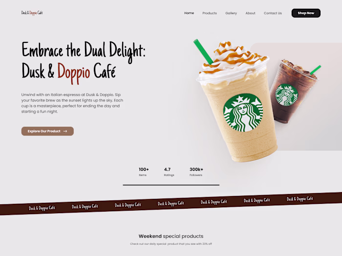 Dusk & Doppio Café