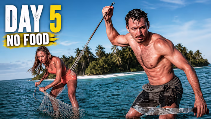 DAY 5 NO FOOD- Survival Challenge YouTube Thumbnail