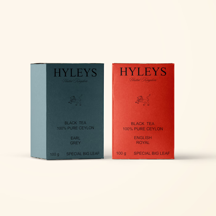 Hyleys Tea Package Redesign