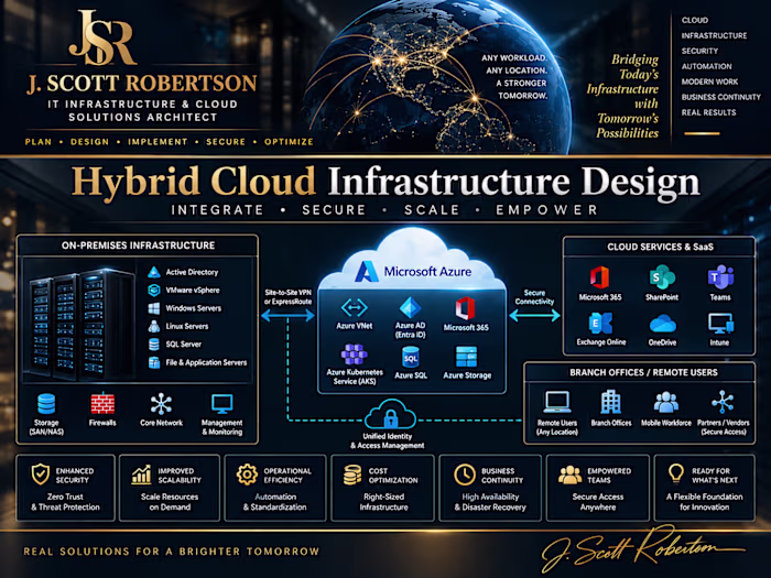 Hybrid Cloud Infrastructure Design