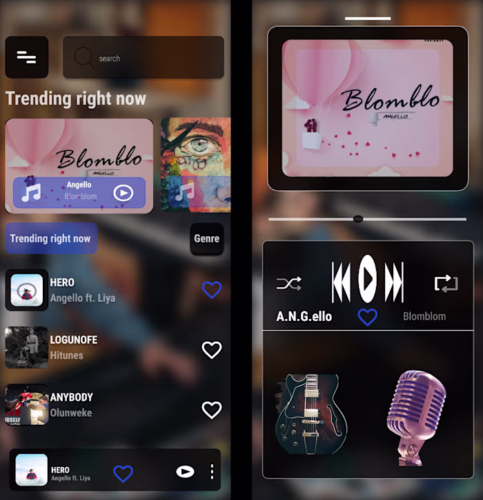 MUSIC PLAYER | Behance