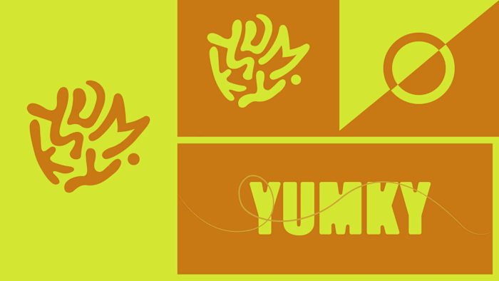 Yumky Logo Brand Branding Dm if you want free editable files