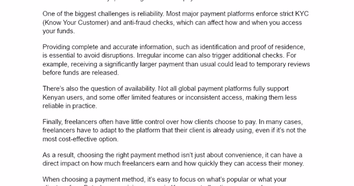 Best Ways to Receive International Payments in Africa (What Act…