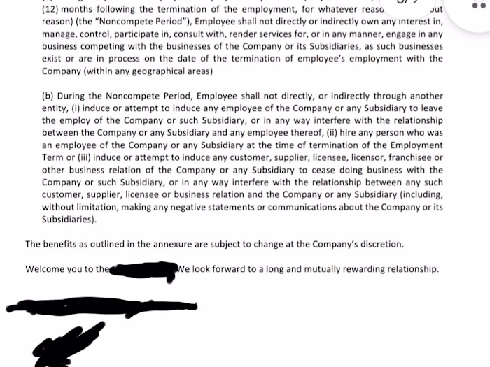 Contract drafting 