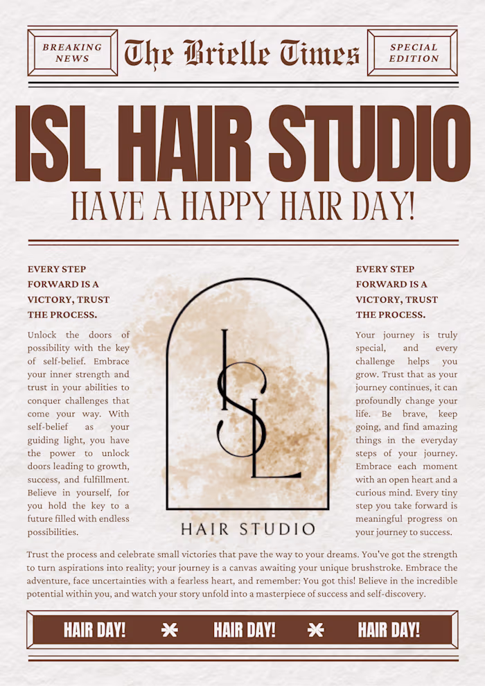 Salon Brand Photoshoot Mood Board
