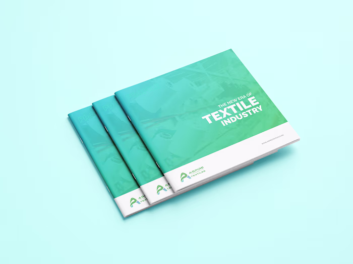 Aspire Textile Company Profile Booklet Design | KS Ajay