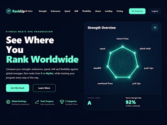 Stat Tracker – Global Fitness Ranking Platform