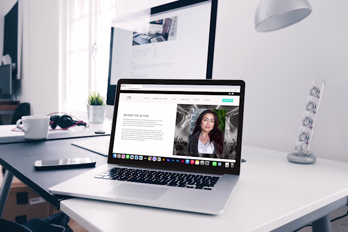 Modern Stylized Talent Agency Branding
