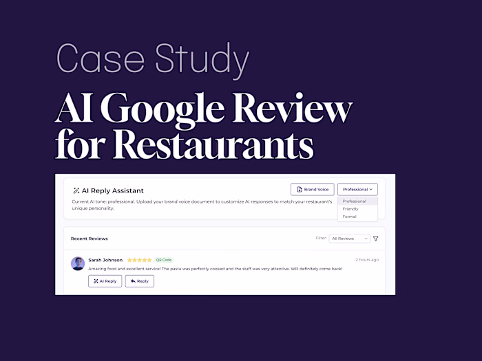 Enhance business reputation with AI
