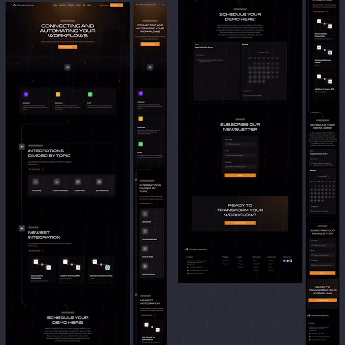 Landing Page Design Project