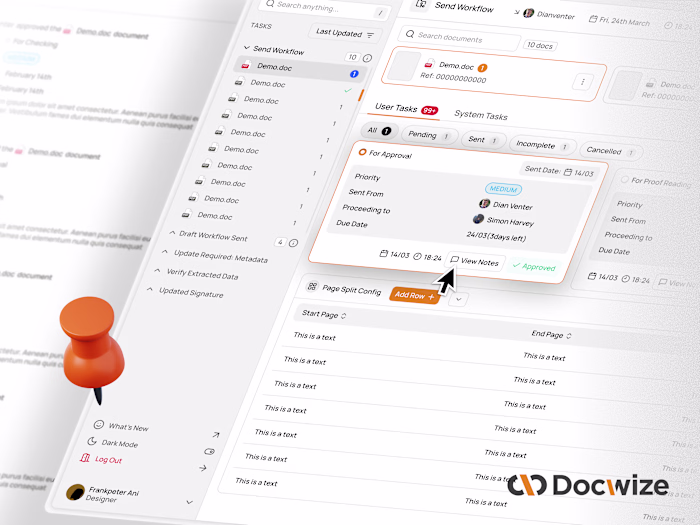Before vs After: How I Simplified Docwize Inbox & Compliance