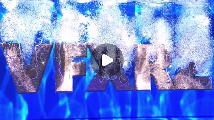 3D Liquid and Water Dropping Animation