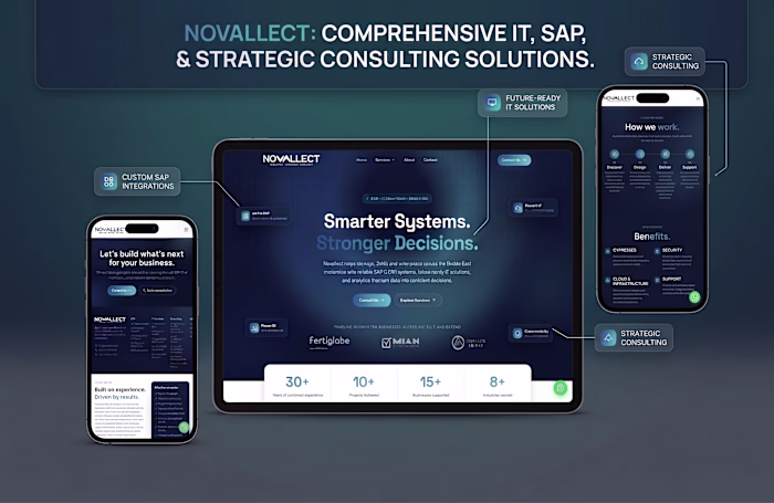Novallect - Corporate Business Website