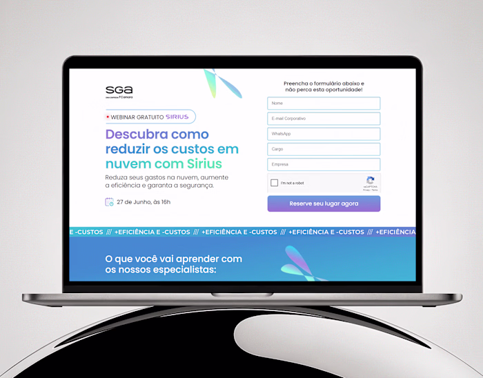 Landing Page Webinar Sirius - SGA