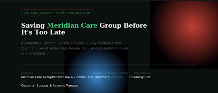 At-Risk Account Recovery for Meridian