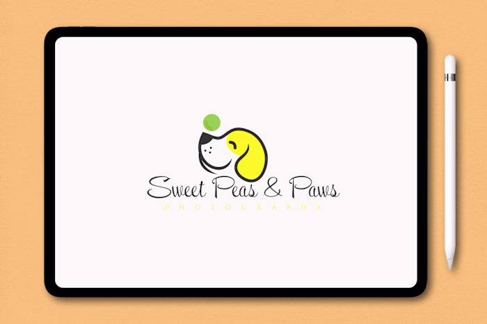 Sweet Peas & Paws Logo