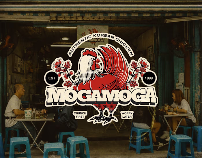 Mogamoga — Korean Chicken Restaurant Branding