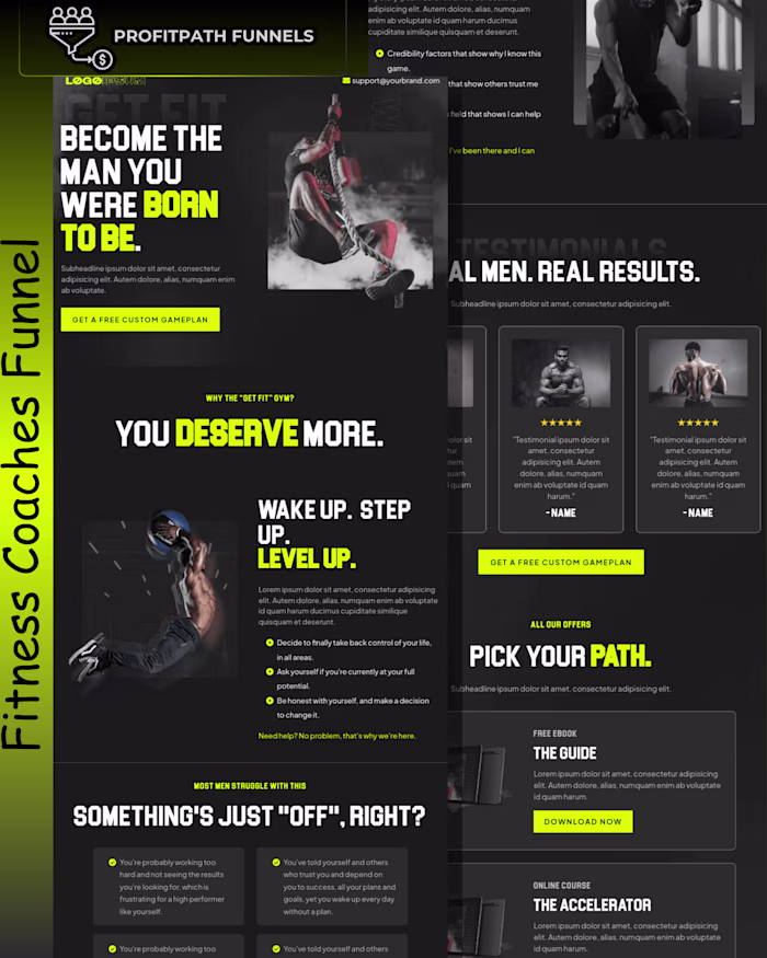 Sales Funnel for Premium Coaching Offers
