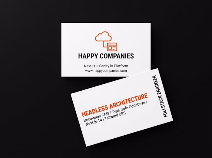 Web Platform for HappyCompanies with Headless CMS + Nextjs