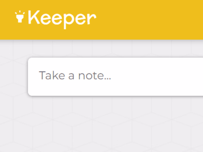 KEEPER APP