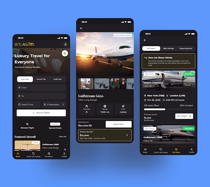 JetAmerica – Luxury Private Jet