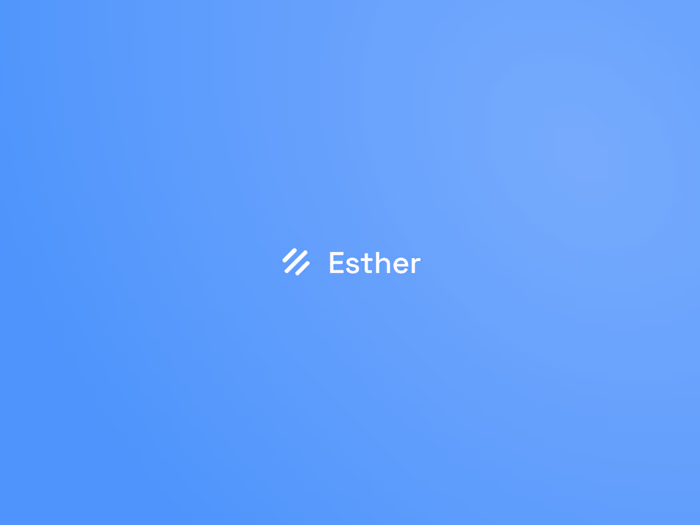 Esther, health monitoring assistant.