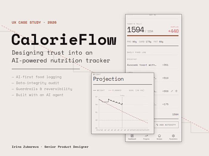 AI-powered Nutrition and Weight Management Experience Design