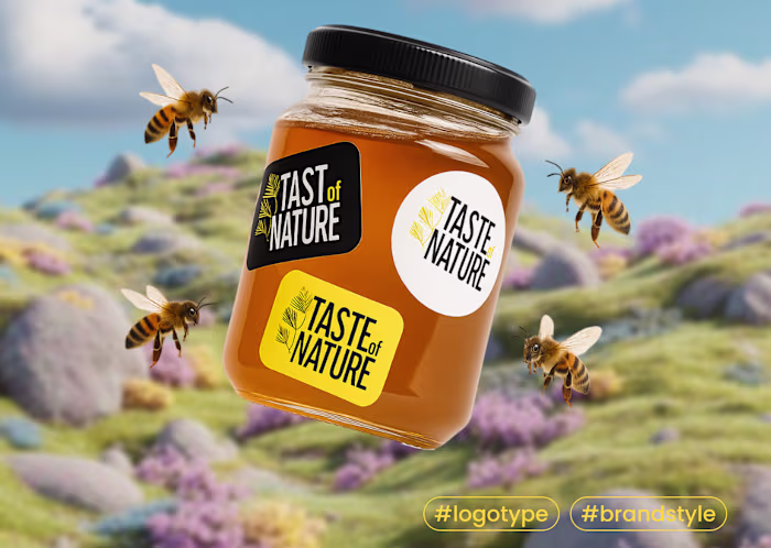 Logotype and Corporate Identity for honey company