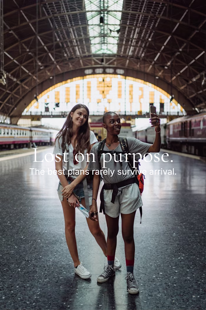 A travel campaign concept exploring